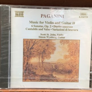 Paganini: Music for Violin and Guitar, Vol. 2