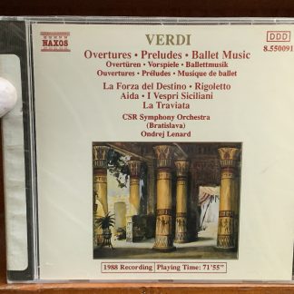 Verdi: Overtures, Preludes & Ballet Music