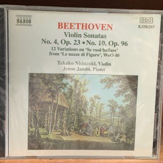 Beethoven: Violin Sonatas Nos. 4 & 10