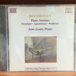 Beethoven: Piano Sonatas (Moonlight, Appassionata, Waldstein)