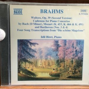 Brahms: Waltzes, Cadenzas & Transcriptions