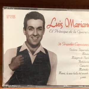 Luis Mariano: El Príncipe de la Opereta 2CD