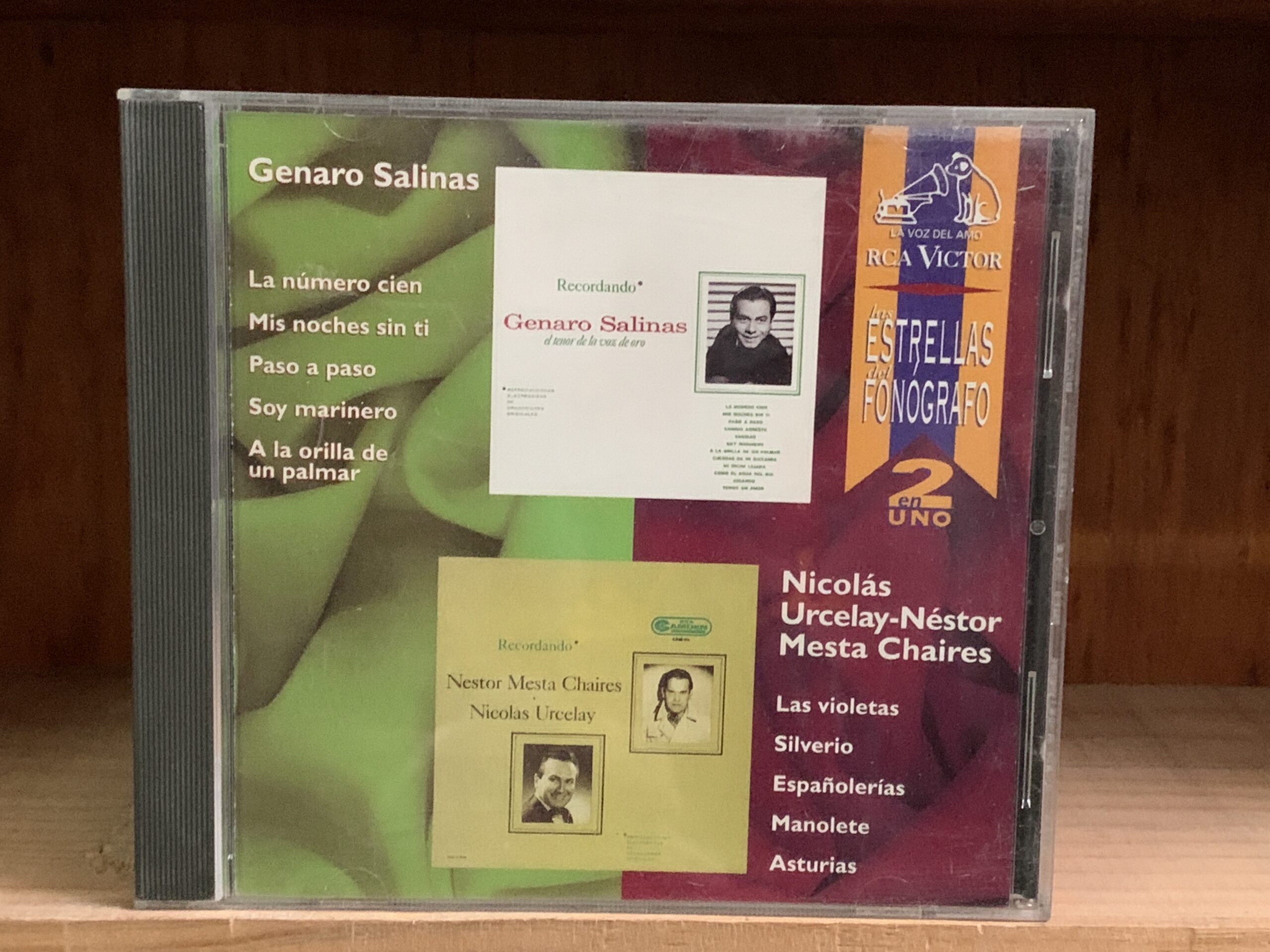 Estrellas del Fonógrafo: Genaro Salinas & Nicolás Urcelay-Néstor Mesta Chaires