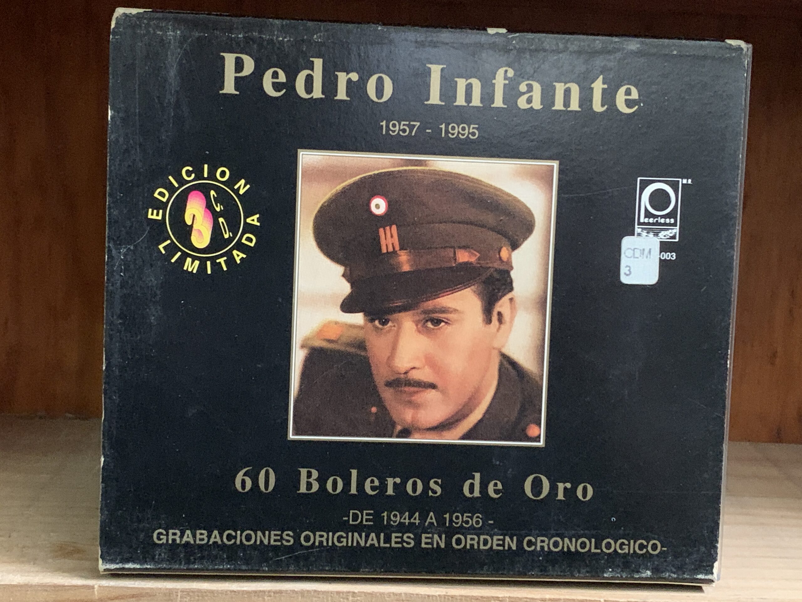Pedro Infante - 60 Boleros de Oro 3CD