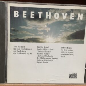 Beethoven - Three Hymns, op. 86
