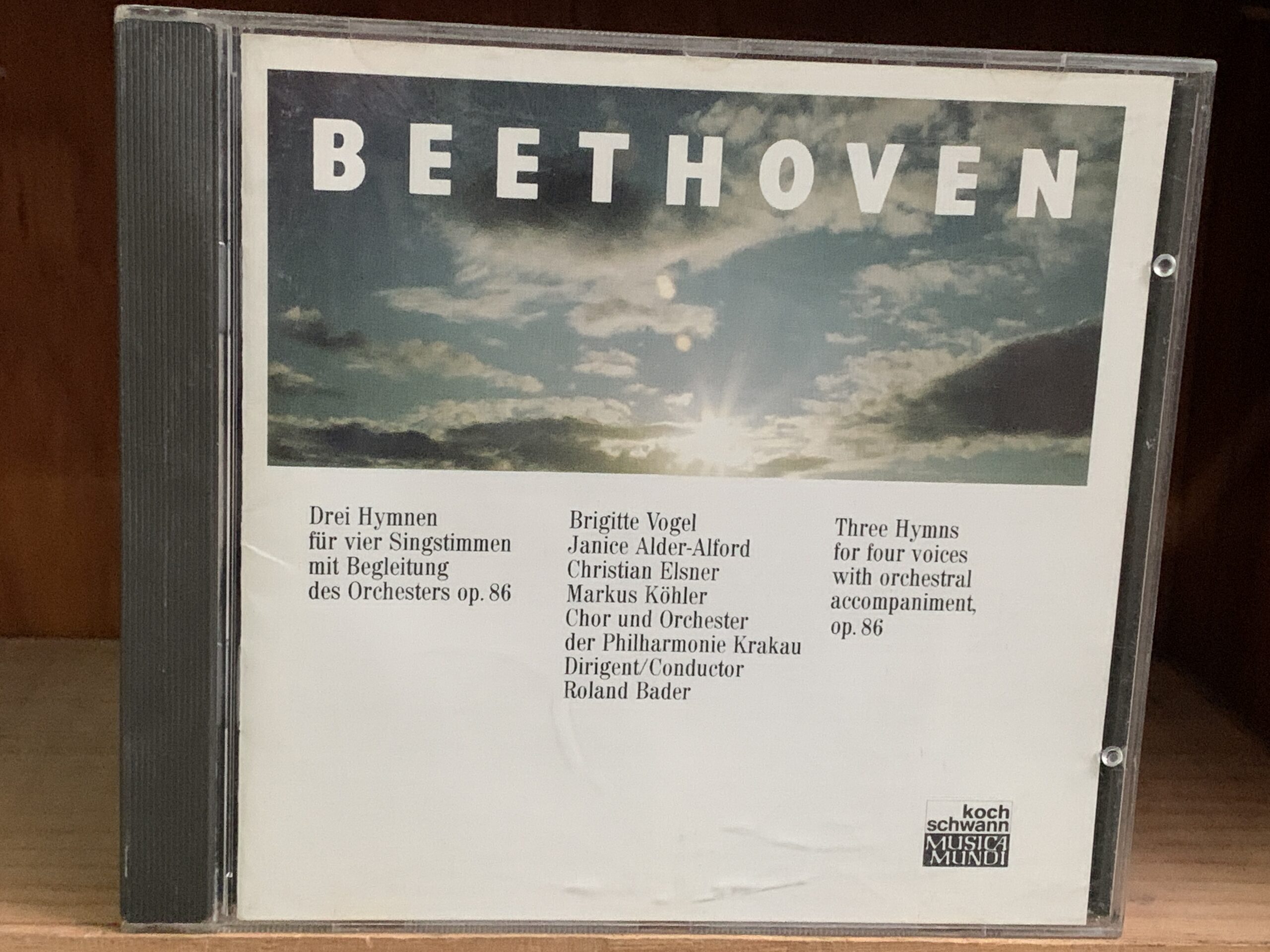 Beethoven - Three Hymns, op. 86