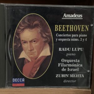 Beethoven: Conciertos para piano núms. 3 y 4 (Mehta)