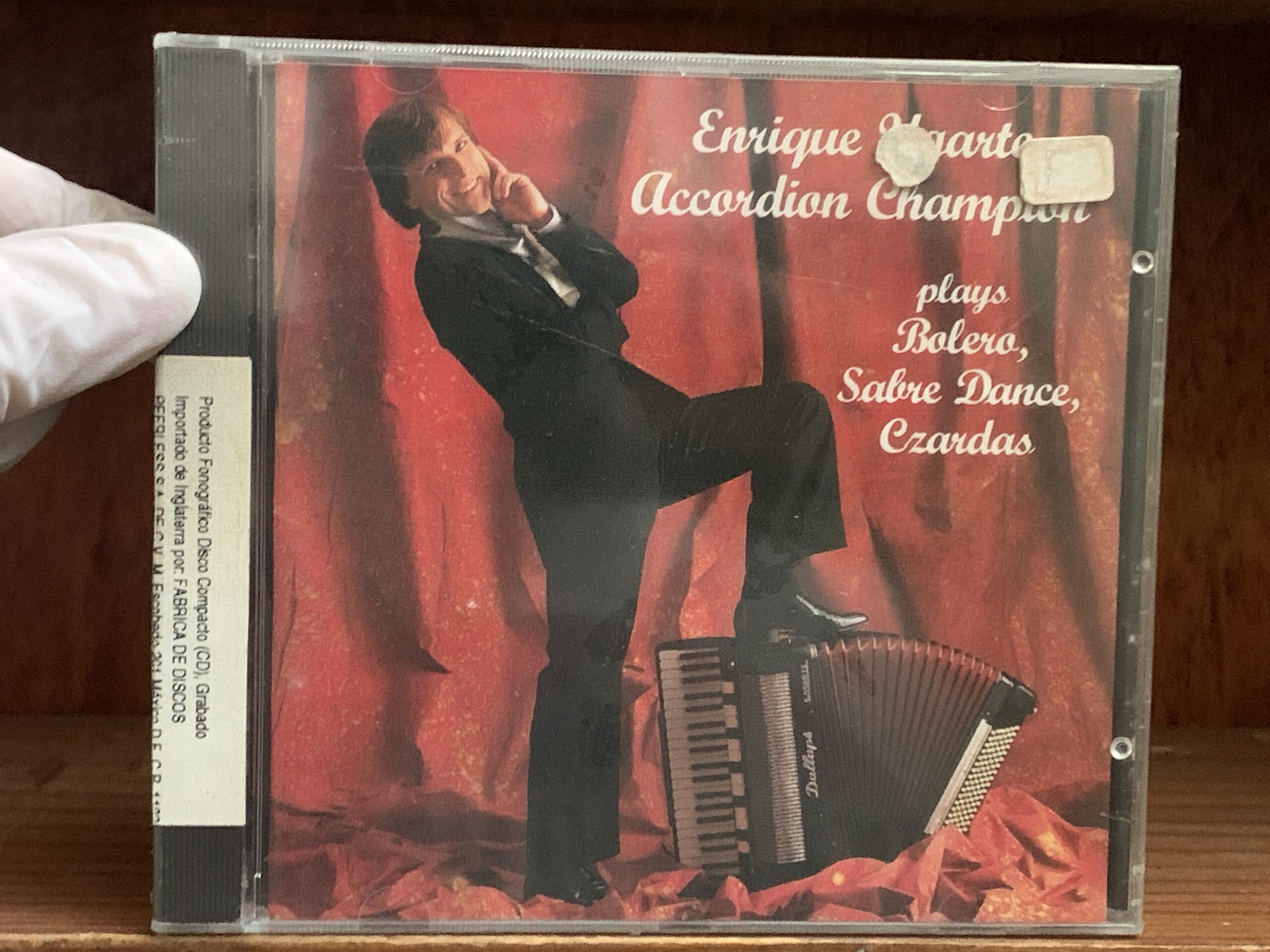 Enrique Ugarte - Accordion Champion