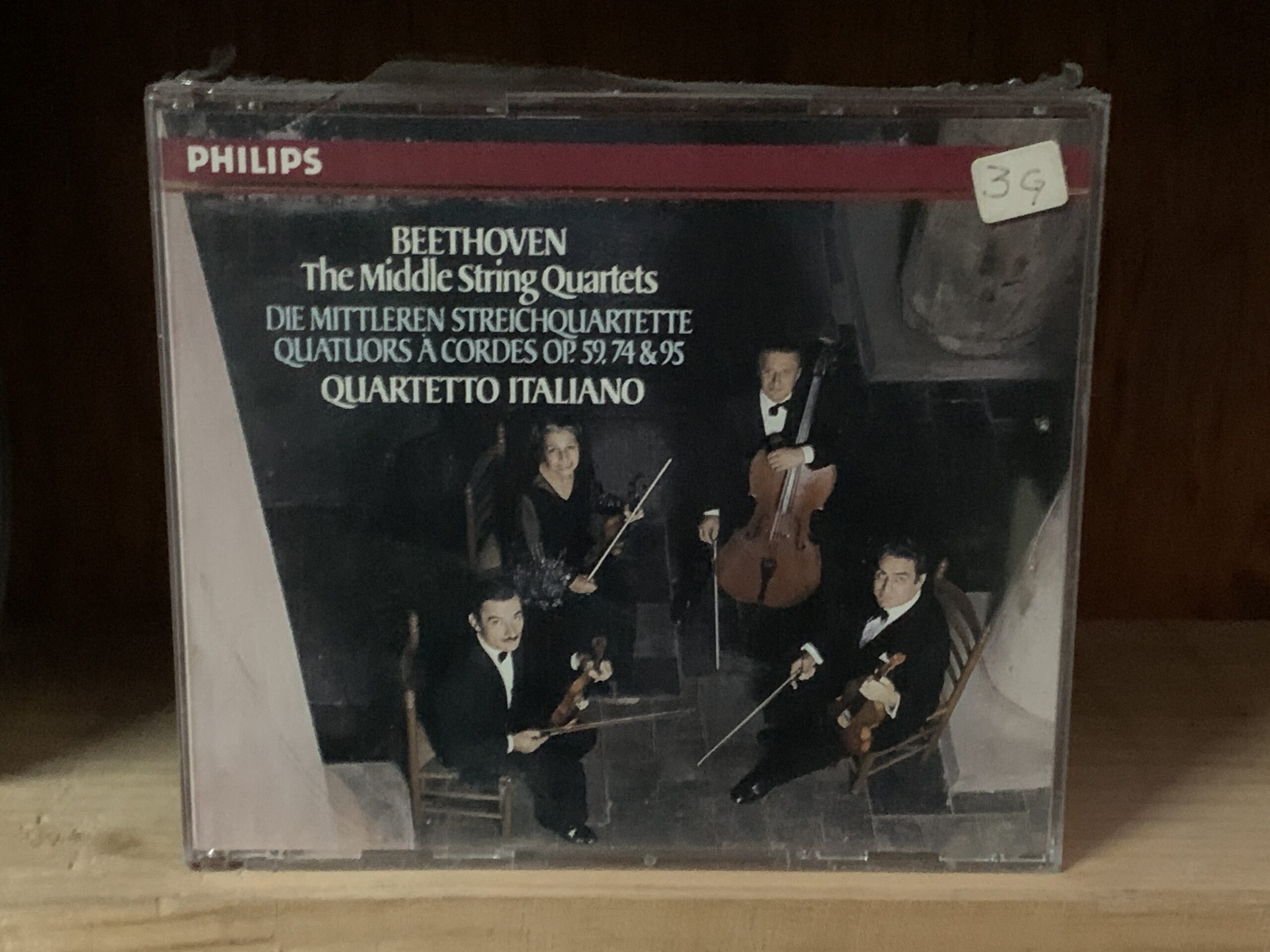 The Middle String Quartets / Die Mittleren Streichquartette / Quatuors à cordes Op. 59 3CD