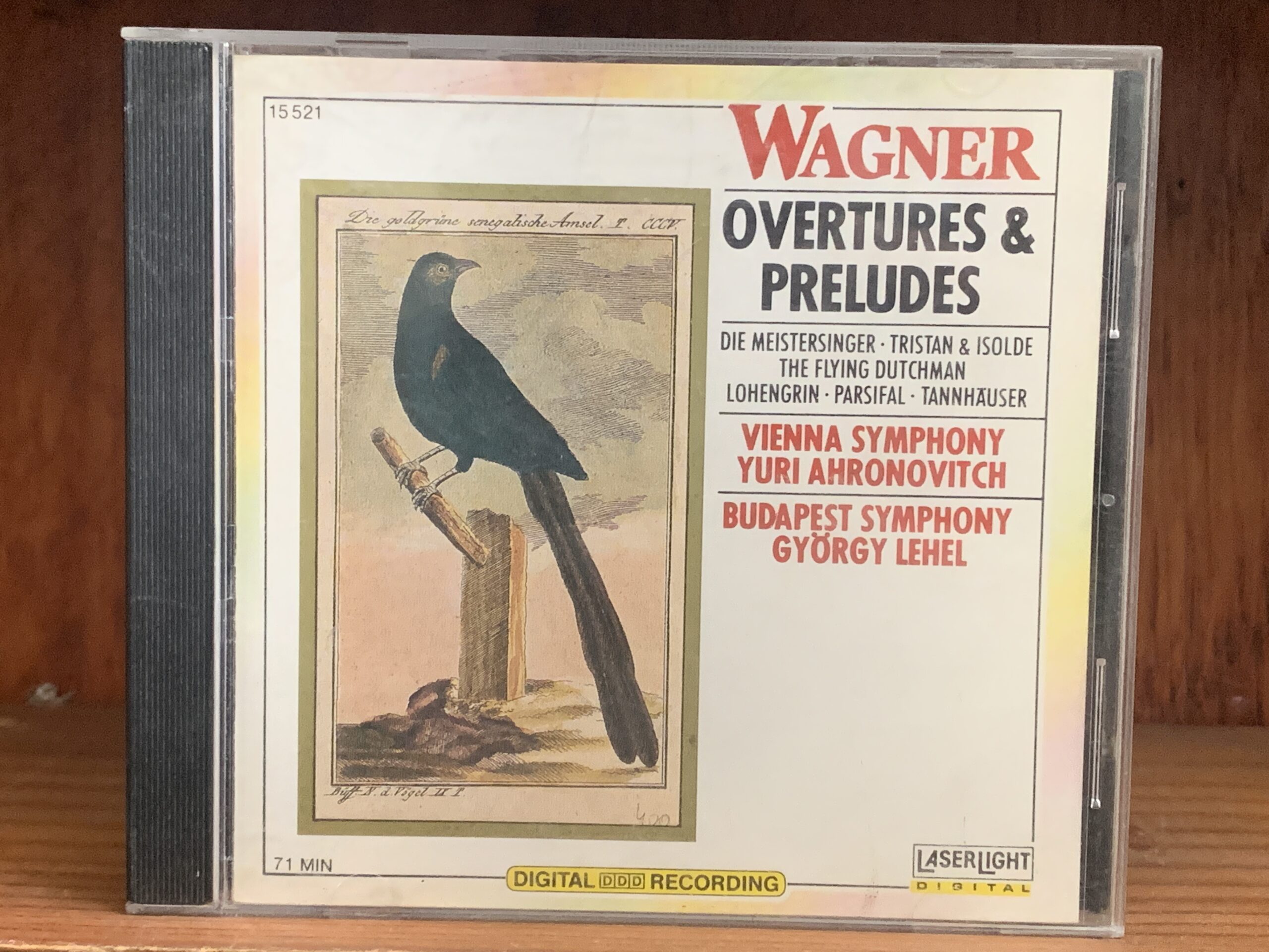 Wagner: Overtures & Preludes (Ahronovitch/Lehel)