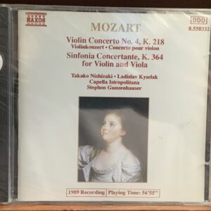 Mozart: Violin Concerto No. 4 & Sinfonia Concertante