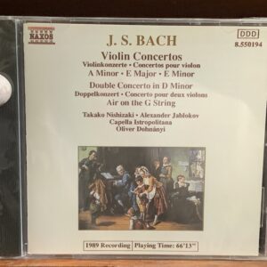 Bach: Violin Concertos