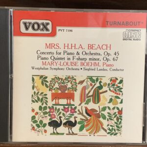 Concerto for Piano & Orchestra / Piano Quintet