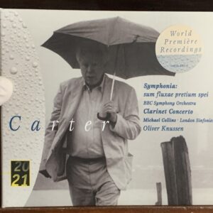 Carter: Symphonia / Clarinet Concerto