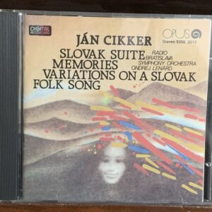 Ján Cikker: Slovak Suite / Memories / Variations on a Slovak Folk Song