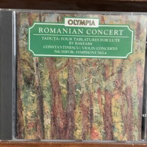 Romanian Concert: Obras de Toduță, Constantinescu, Nichifor