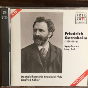 Friedrich Gernsheim: Symphonies Nos. 1-4 2CD
