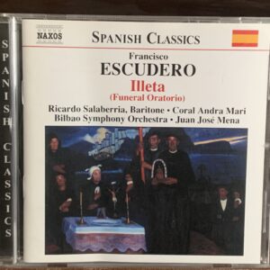 Francisco Escudero: Illeta (Funeral Oratorio)