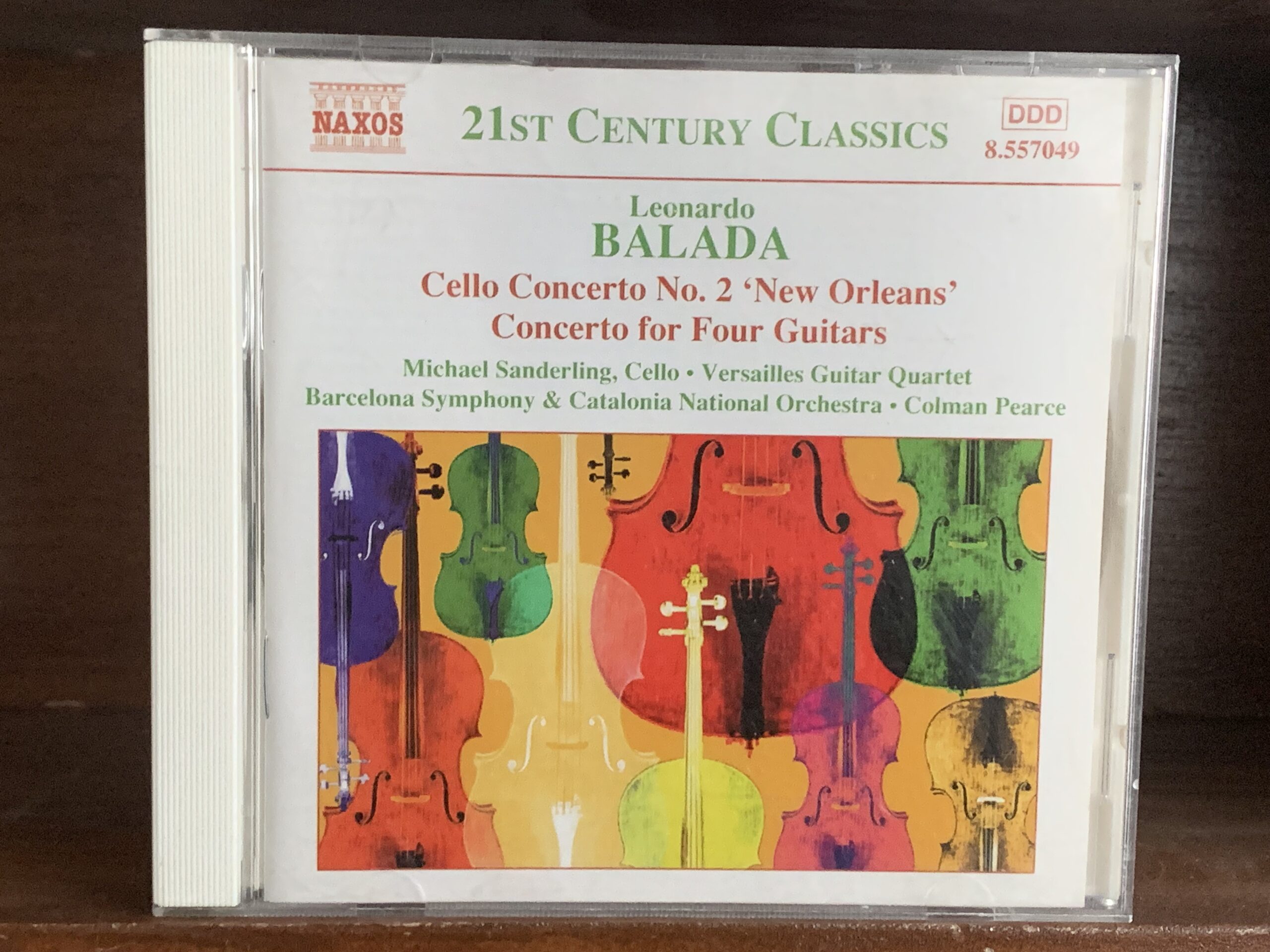 Leonardo Balada: Cello Concerto No. 2 'New Orleans' / Concerto for Four Guitars