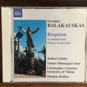 Osvaldas Balakauskas: Requiem in memoriam Stasys Lozoraitis