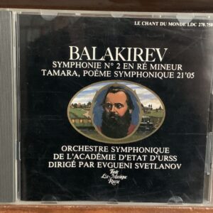 Balakirev: Symphonie No. 2 / Tamara