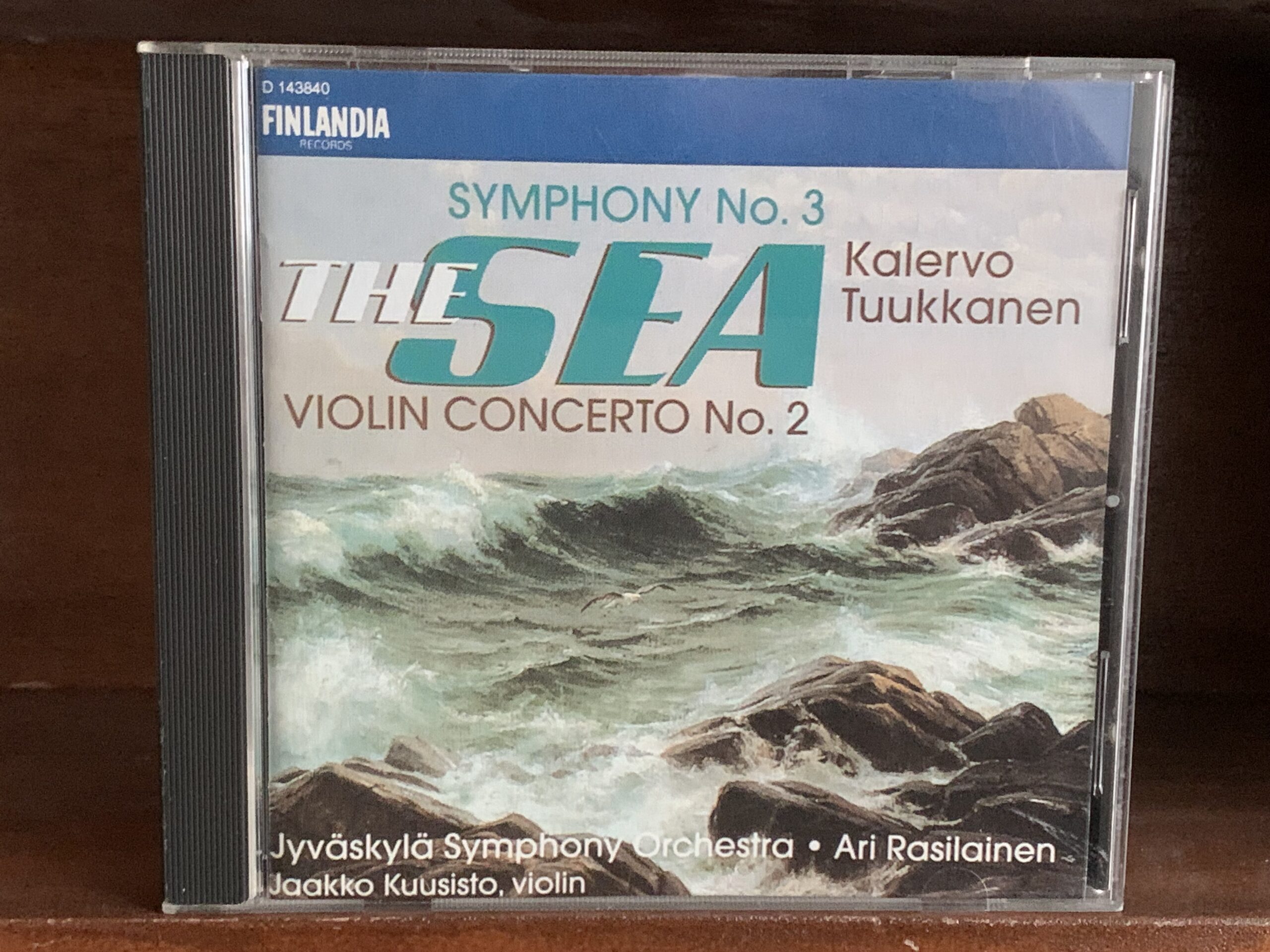 Kalervo Tuukkanen: Symphony No. 3 'The Sea' / Violin Concerto No. 2