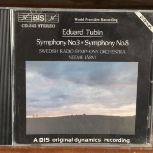 Eduard Tubin: Symphony No. 3 & Symphony No. 8