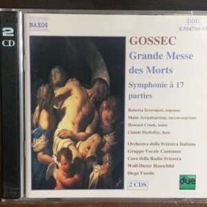 Gossec: Grande Messe des Morts / Symphonie à 17 parties 2CD