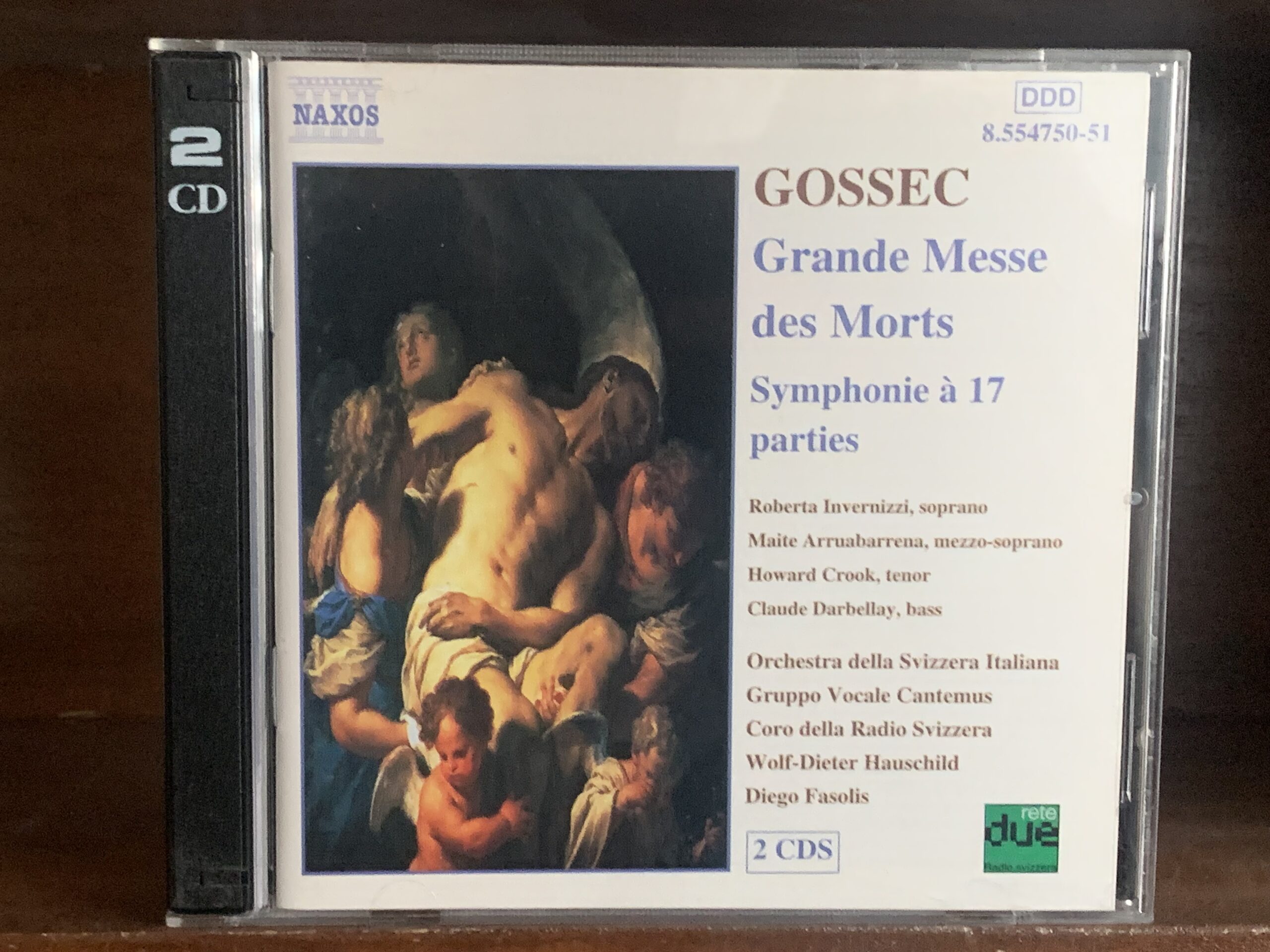 Gossec: Grande Messe des Morts / Symphonie à 17 parties 2CD