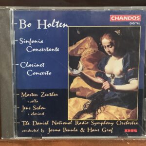 Bo Holten: Sinfonia Concertante / Clarinet Concerto