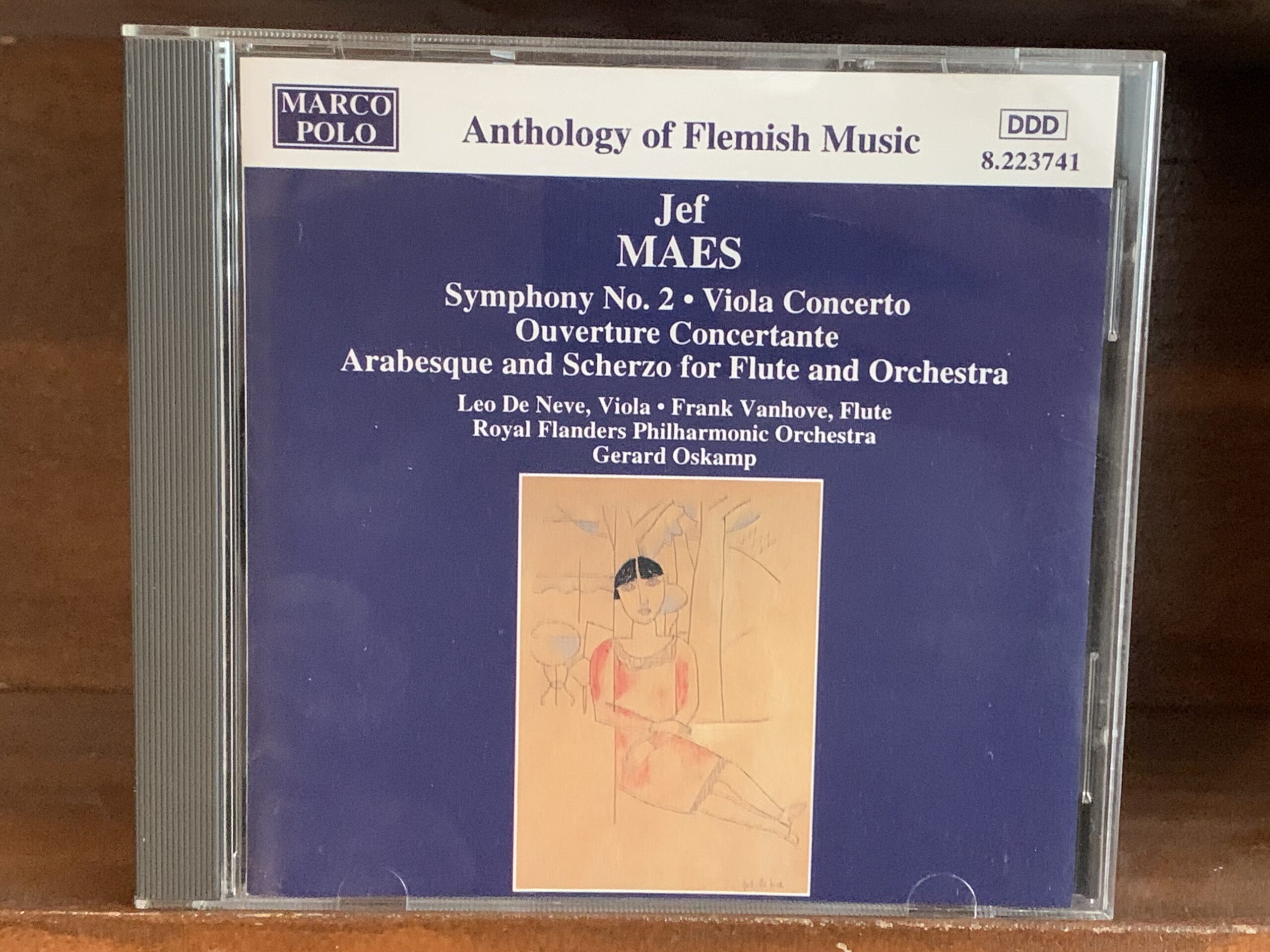 Jef Maes: Symphony No. 2 / Viola Concerto / Ouverture Concertante