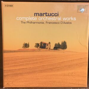 Martucci: Complete Orchestral Works