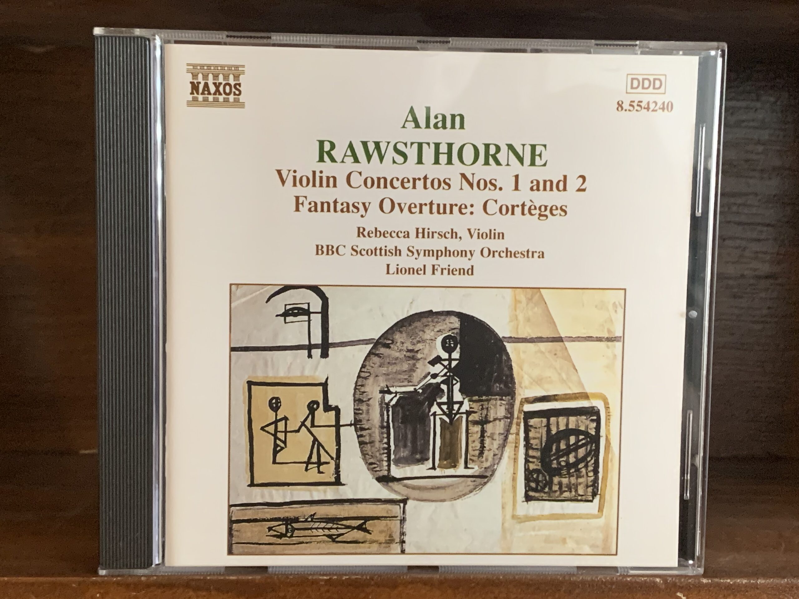 Rawsthorne: Violin Concertos Nos. 1 and 2 / Fantasy Overture: Cortèges