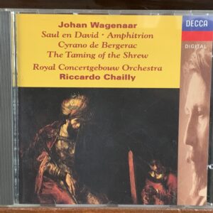 Johan Wagenaar: Saul en David / Amphitrion / Cyrano de Bergerac