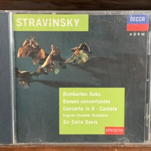 Stravinsky: Dumbarton Oaks / Danses concertantes