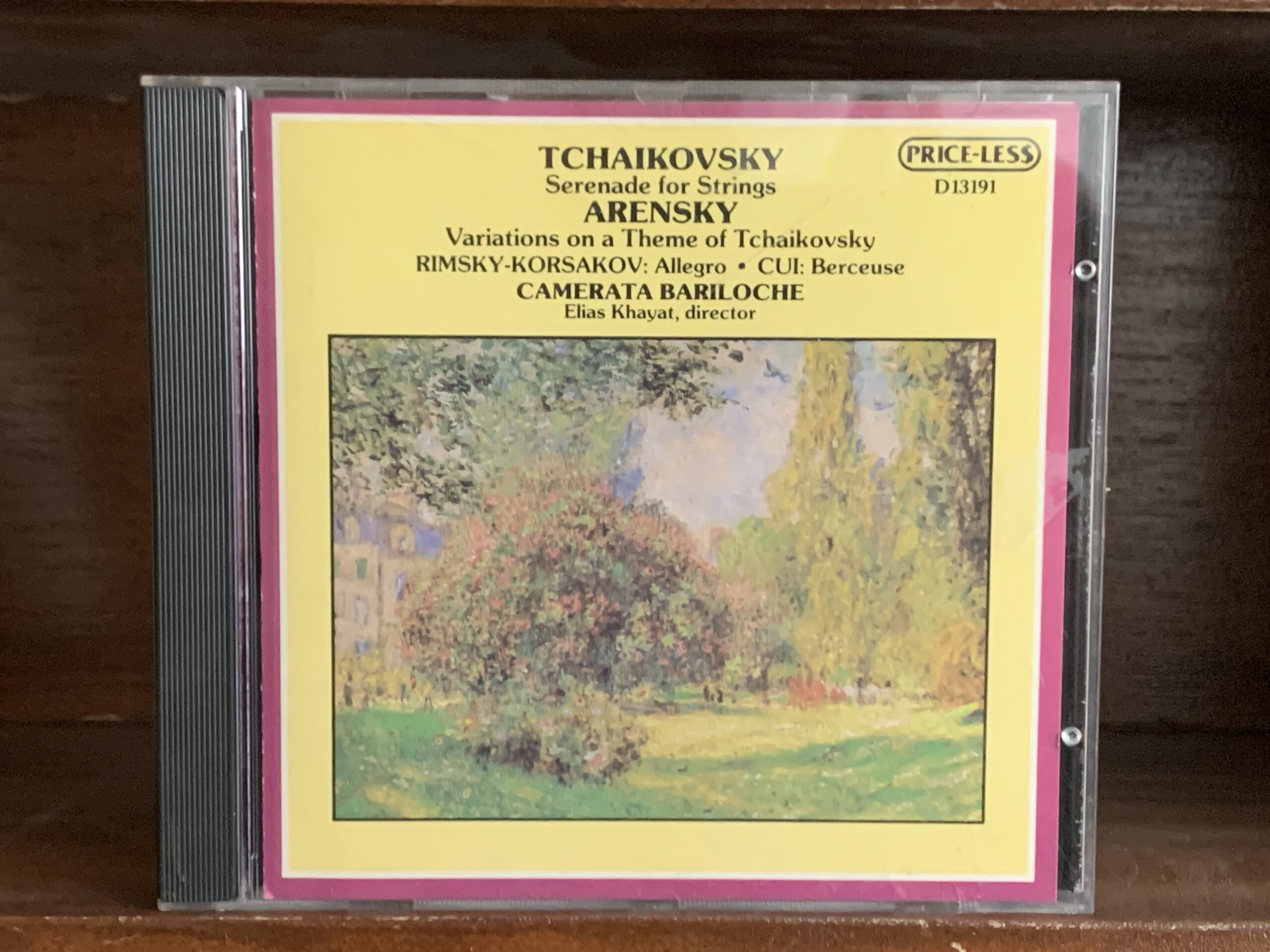 Tchaikovsky: Serenade for Strings / Arensky: Variations