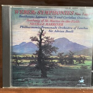 Weber: Symphonies Nos. 1 & 2 / Beethoven: Overtures