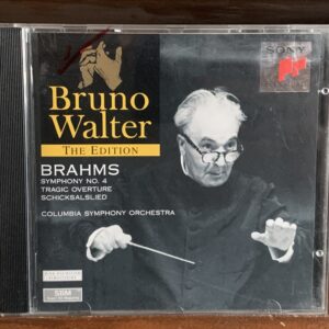 Brahms: Symphony No. 4 / Tragic Overture (Bruno Walter Edition)