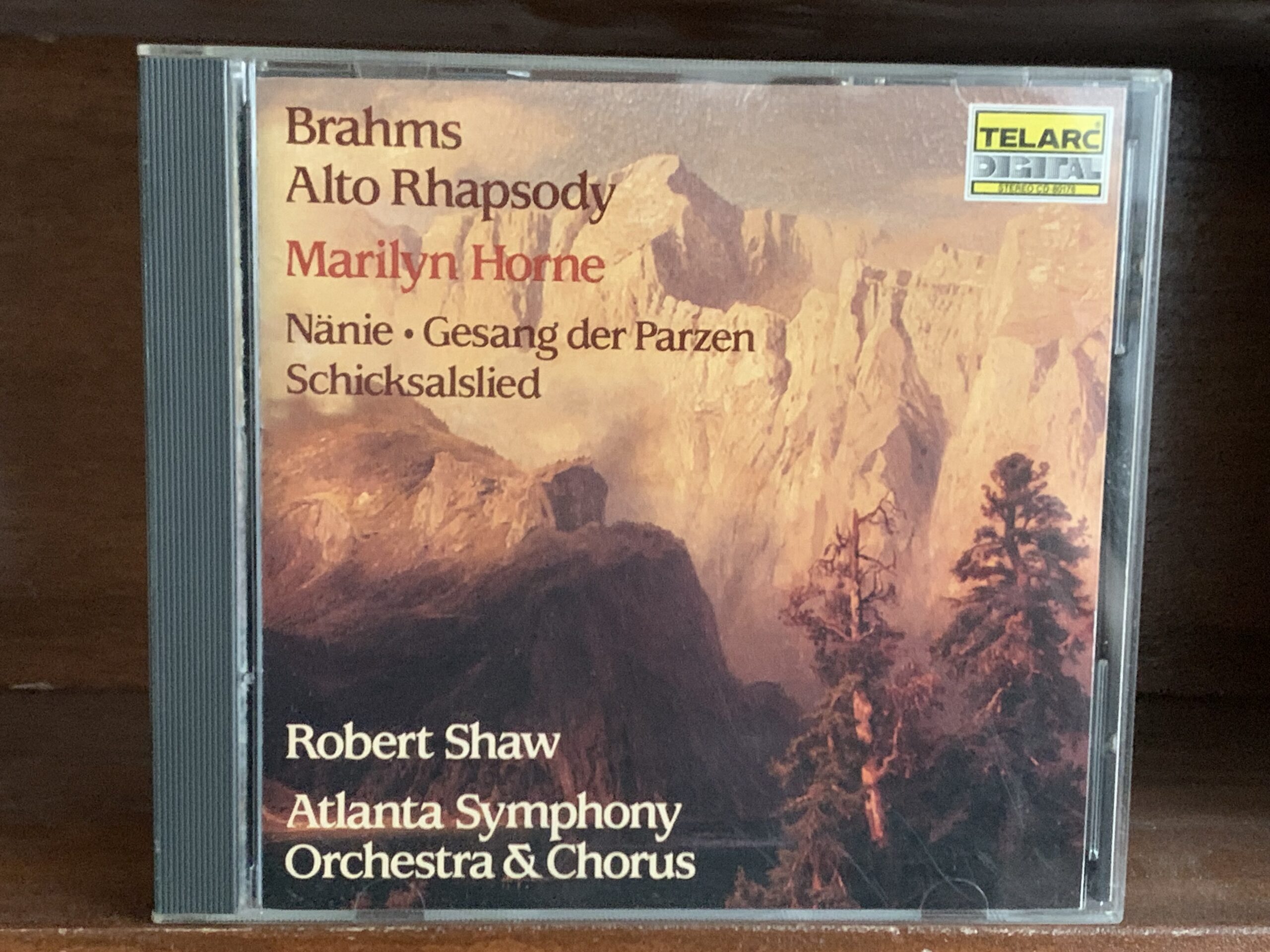 Brahms: Alto Rhapsody / Nänie / Schicksalslied