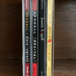 Jaume Aragall: 4 CD Box Set (Spine View)
