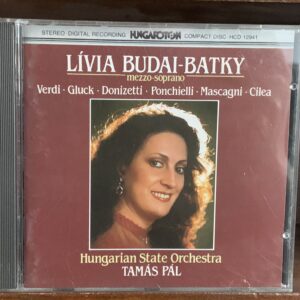 Lívia Budai-Batky: Mezzo-Soprano Arias
