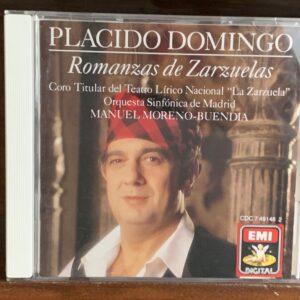 Plácido Domingo: Romanzas de Zarzuelas