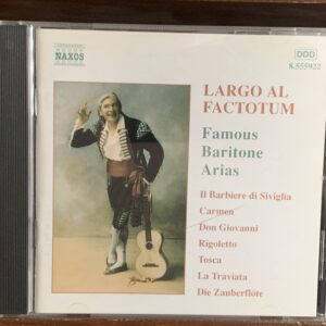 Largo al Factotum: Famous Baritone Arias