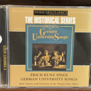 Erich Kunz: German University Songs (2 CD)
