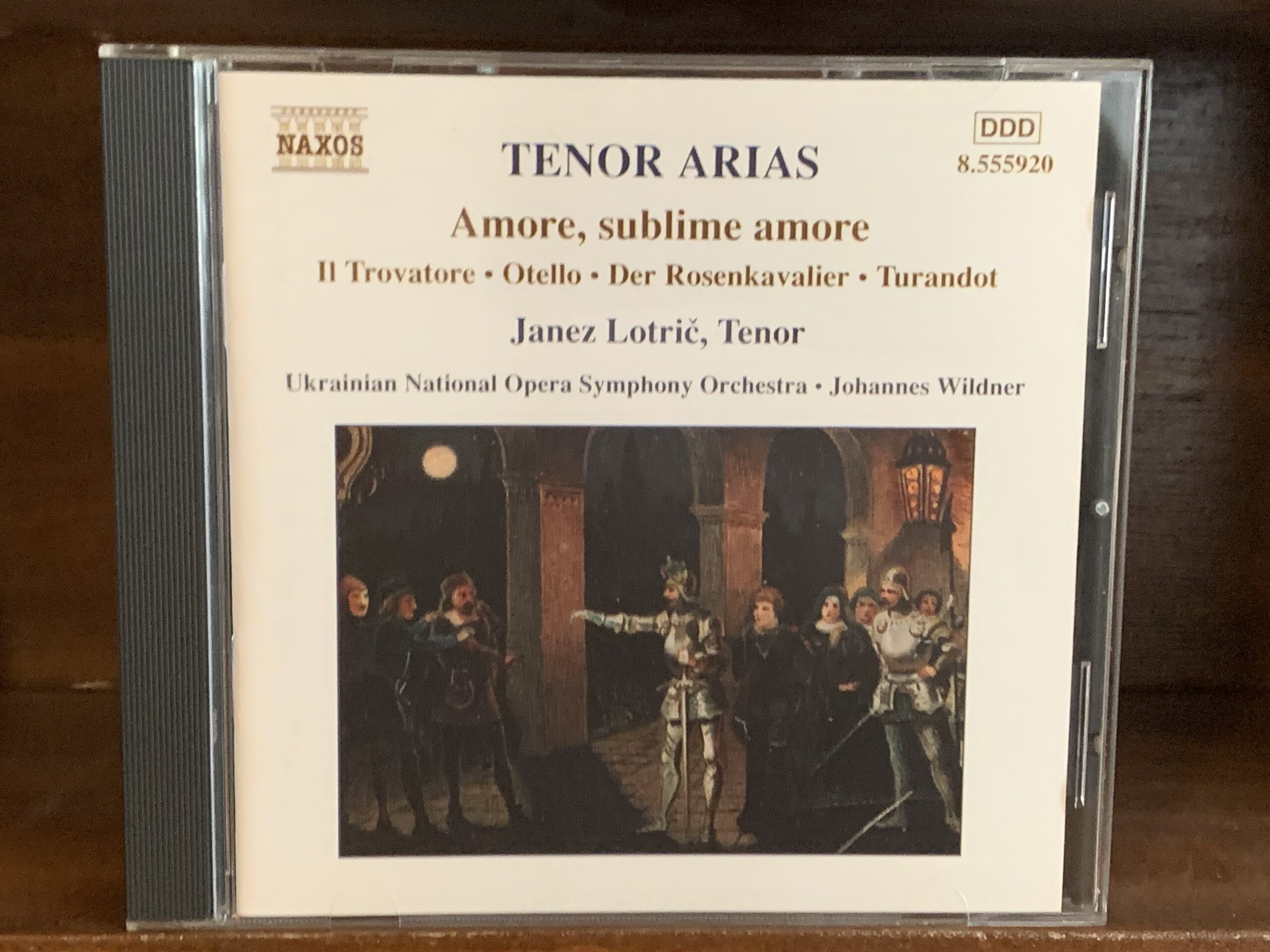 Janez Lotrič: Tenor Arias (Amore, sublime amore)