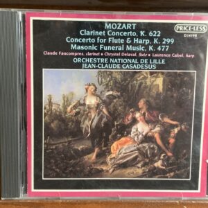 Mozart: Clarinet Concerto / Flute & Harp Concerto