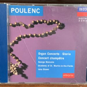 Poulenc: Organ Concerto / Gloria