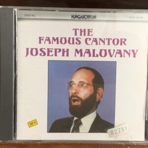 The Famous Cantor Joseph Malovany