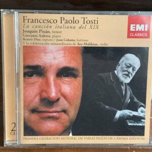 Joaquín Pixán: Francesco Paolo Tosti (2 CDs)