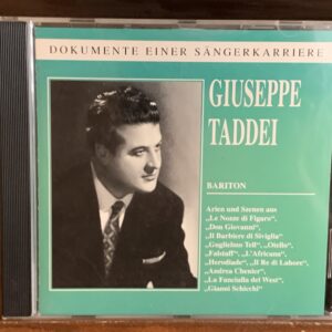 Giuseppe Taddei - Dokumente Einer Sängerkarriere